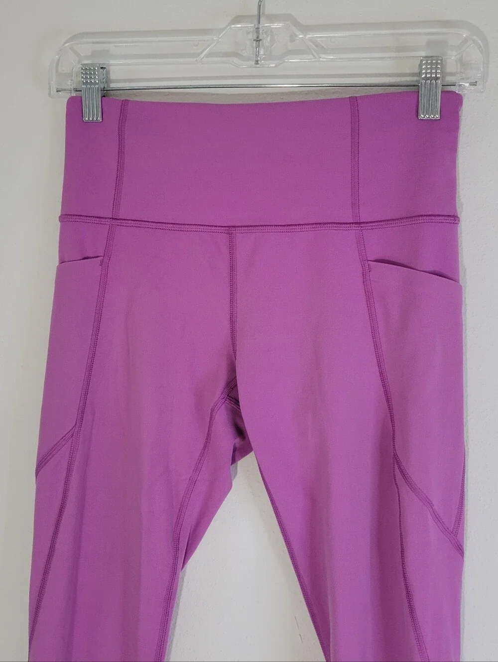 Athleta Women Size S Purple Active Capri Leggings